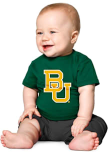 Little King Baylor Bears Infant Primary Logo Short Sleeve T-Shirt Green