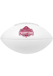 White Ohio State Buckeyes Micro Size Signature Autograph Football