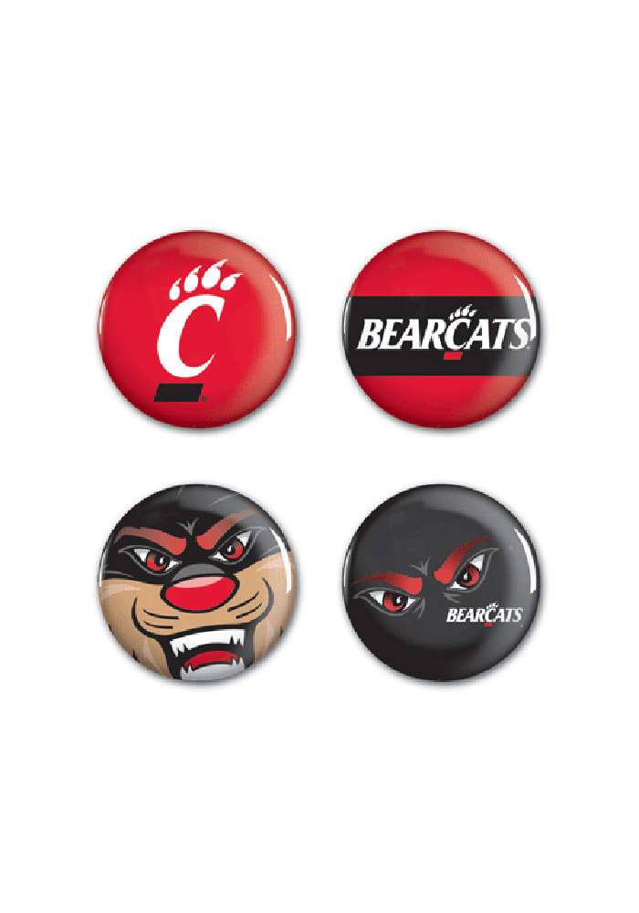 Cincinnati Bearcats 4 Pack Button