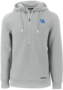 Cutter and Buck Kentucky Wildcats Mens Ash Roam Hood