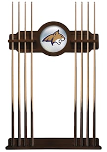 Montana State Bobcats Solid Wood Cue Rack Pool Table