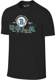 UCLA Bruins 2025 Big Ten Baseball Short Sleeve T Shirt - Black