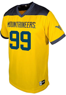 Ethan Head  Genuine Collective West Virginia Mountaineers Gold NIL Football Jersey