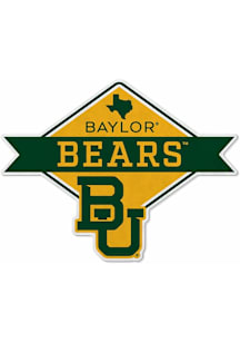 Baylor Bears Diamond Pennant - Yellow