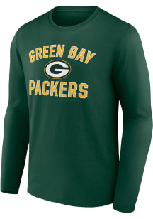 Green Bay Packers Green Victory Arch Long Sleeve T Shirt