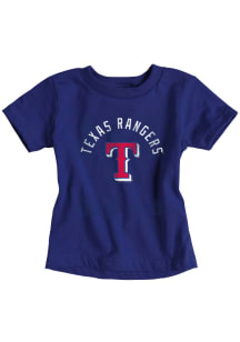 Texas Rangers Toddler Navy Blue Toddler Tee Short Sleeve T-Shirt