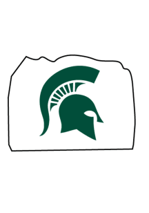 Michigan State Spartans Medium Rock