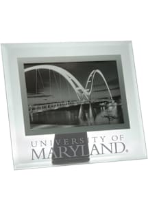Maryland Terrapins 6x4 Parisian Glass Picture Frame - Red