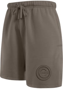 Pro Standard Chicago Cubs Mens Brown Neutral Shorts