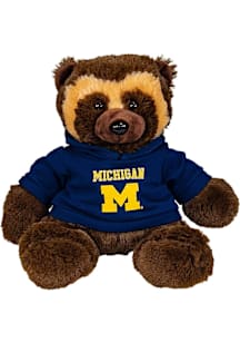 Michigan Wolverines 8 Inch Mascot Plush - Brown