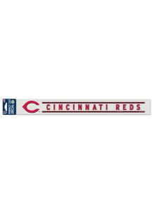 Cincinnati Reds 2x17 Perfect Cut Auto Strip - White