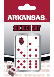 Arkansas Razorbacks 6 piece Game