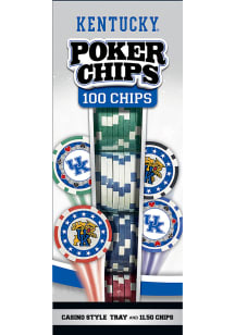 Kentucky Wildcats 100pc Poker Set Game