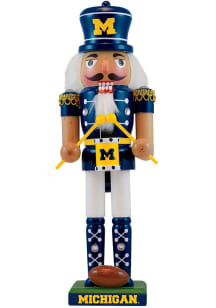 Blue Michigan Wolverines Holiday Decor