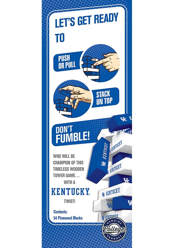 Kentucky Wildcats Tumble Tower Game