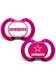 Dallas Cowboys 2pk Pink Baby Pacifier