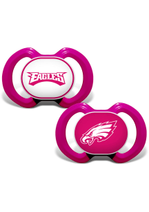 Philadelphia Eagles 2pk Pink Baby Pacifier