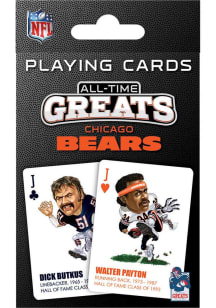 Chicago Bears All-Time Greats Playing Cards