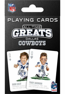 Dallas Cowboys All-Time Greats Playing Cards