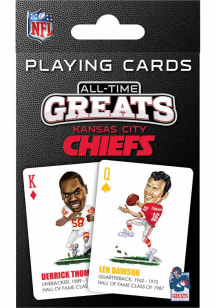 Kansas City Chiefs All-Time Greats Playing Cards