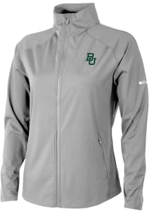 Columbia Baylor Bears Womens Grey Fairway Friends Light Weight Jacket