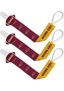 Arizona State Sun Devils 3 Pack Baby Pacifier
