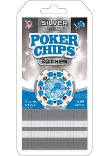 Detroit Lions Poker Chips 20 pc Game