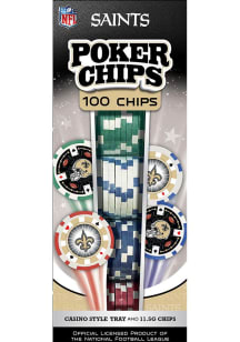 New Orleans Saints Poker Chips 100 pc Game