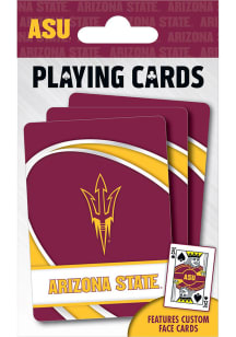 Arizona State Sun Devils Logo Playing Cards