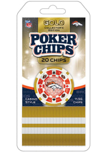 Denver Broncos 100pc Poker Game
