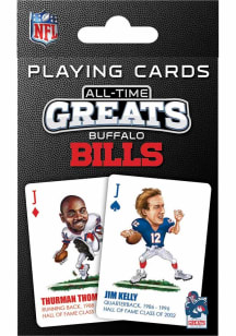 Buffalo Bills All-Time Greats Playing Cards