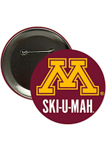 Minnesota Golden Gophers 3" Ski-U-Mah Button - Maroon