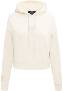 Pro Standard Milwaukee Bucks Womens White Neutral Hooded Sweatshirt