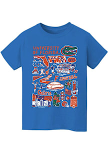 Vive La Fete Florida Gators Youth Orange Impressions Short Sleeve T-Shirt