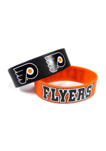 Philadelphia Flyers 2pk Bulky Bands Kids Bracelet