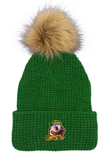LogoFit Oregon Ducks Kelly Green Belgian Womens Knit Hat
