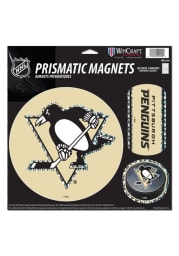 Pittsburgh Penguins 11x11 Prismatic Magnet