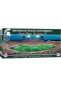 Green Michigan State Spartans Stadium Pano Puzzle