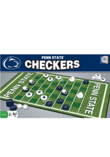 Navy Blue Penn State Nittany Lions Checkers Game