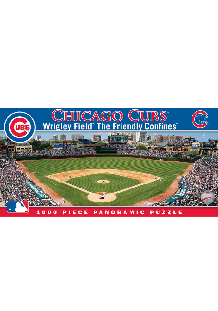 Chicago Cubs 1000 Piece Pano Stadium Puzzle