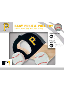 Pittsburgh Pirates Push Pull Wooden Car