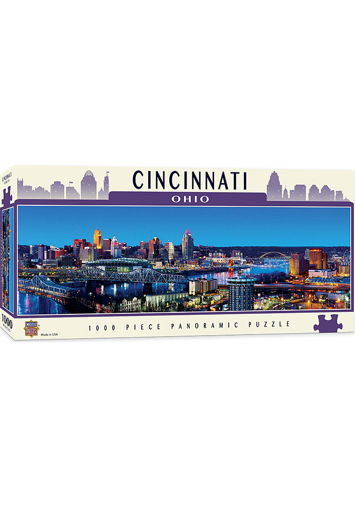 Cincinnati 1000 Piece Cityscape Pano Puzzle