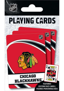 Chicago Blackhawks Logo Playing Cards