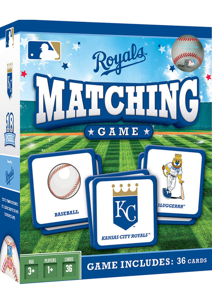 You The Fan Kansas City Royals Memory Match Game