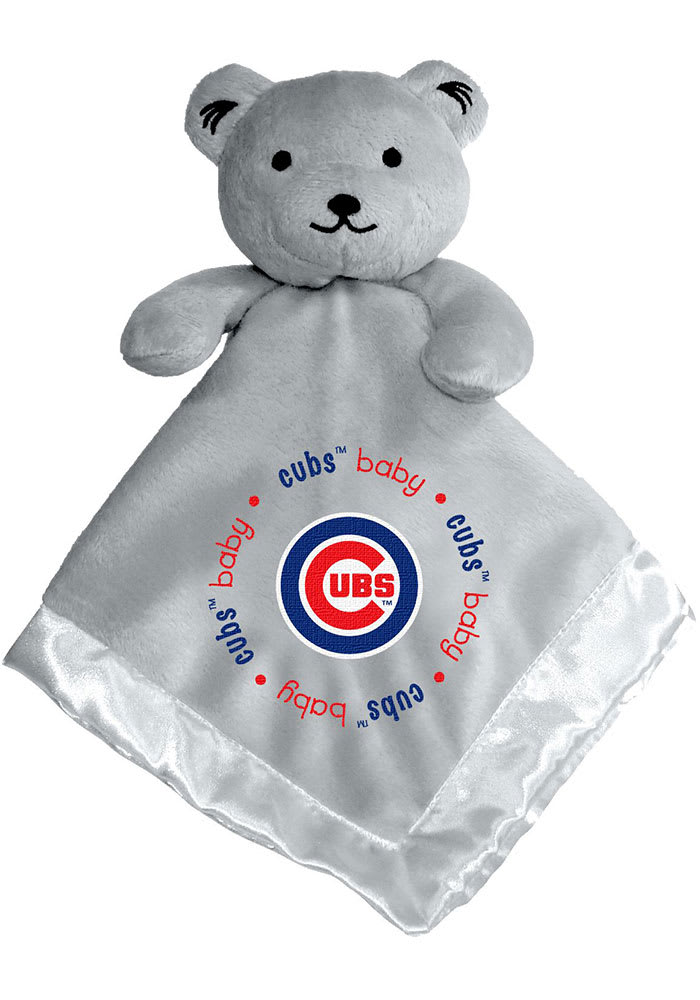 Chicago Cubs Gray Baby Blanket
