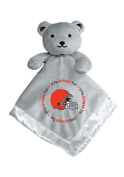 Cleveland Browns Gray Baby Blanket