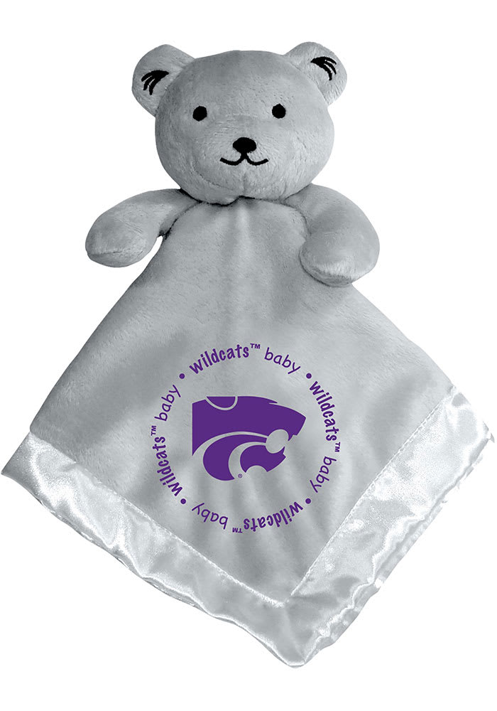 K-State Wildcats Gray Baby Blanket