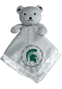 Michigan State Spartans Gray Baby Blanket