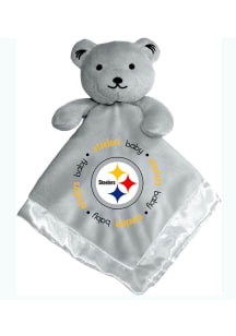 Pittsburgh Steelers Gray Baby Blanket