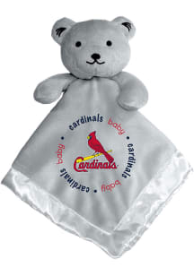 St Louis Cardinals Gray Baby Blanket